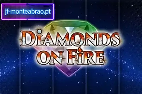 Diamonds On Fire Simboluri cu plăți mari Diamonds On Fire Slot Gemstones