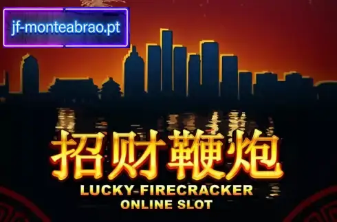 Joc de slot Lucky Firecracker Interfața jocului de slot Lucky Firecracker cu simboluri festive chinezești