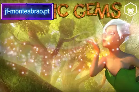 Magic Gems (Leander Games) Slot vizuale Magic Gems Slot Machine Tema