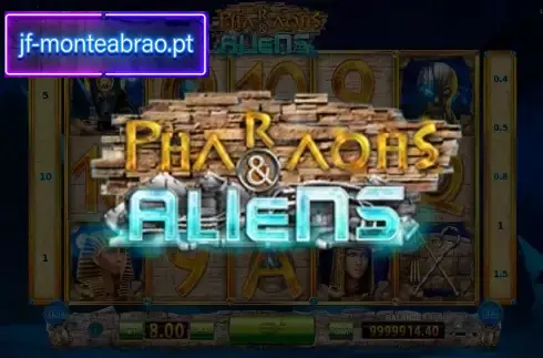 Faraoni și străini Slot grafică Grafica pentru sloturi Faraoni și Aliens