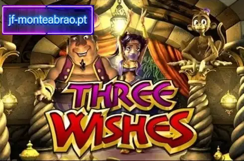 Imagini vizuale ale sloturilor Three Wishes Trei dorințe Slot tema arabă